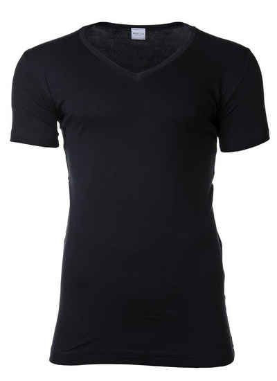 Novila T-Shirt »Herren T-Shirt - V-Ausschnitt, Natural Comfort,«