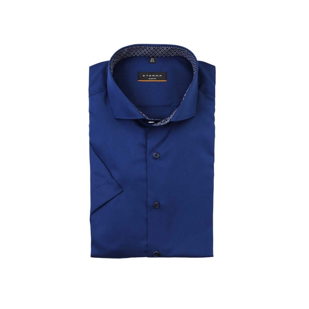 Eterna (1-tlg., Businesshemd blau Angabe) keine