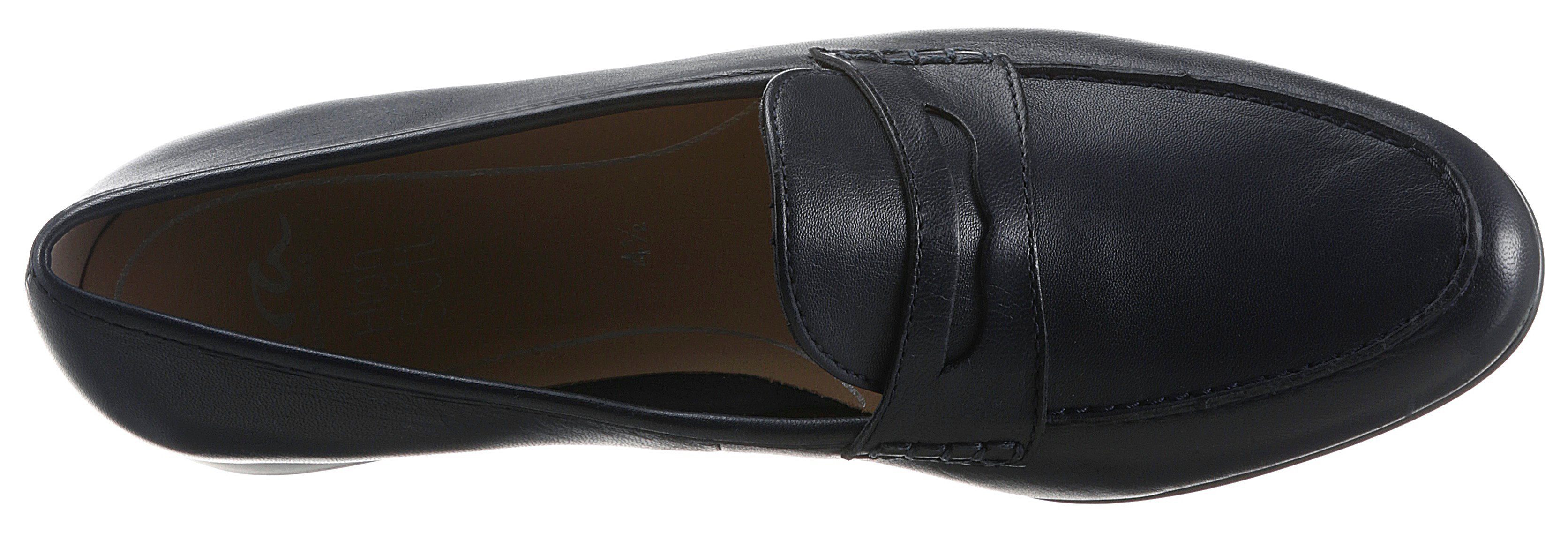 schmale Slipper eleganter Ara in Form, dunkelblau KENT Schuhweite