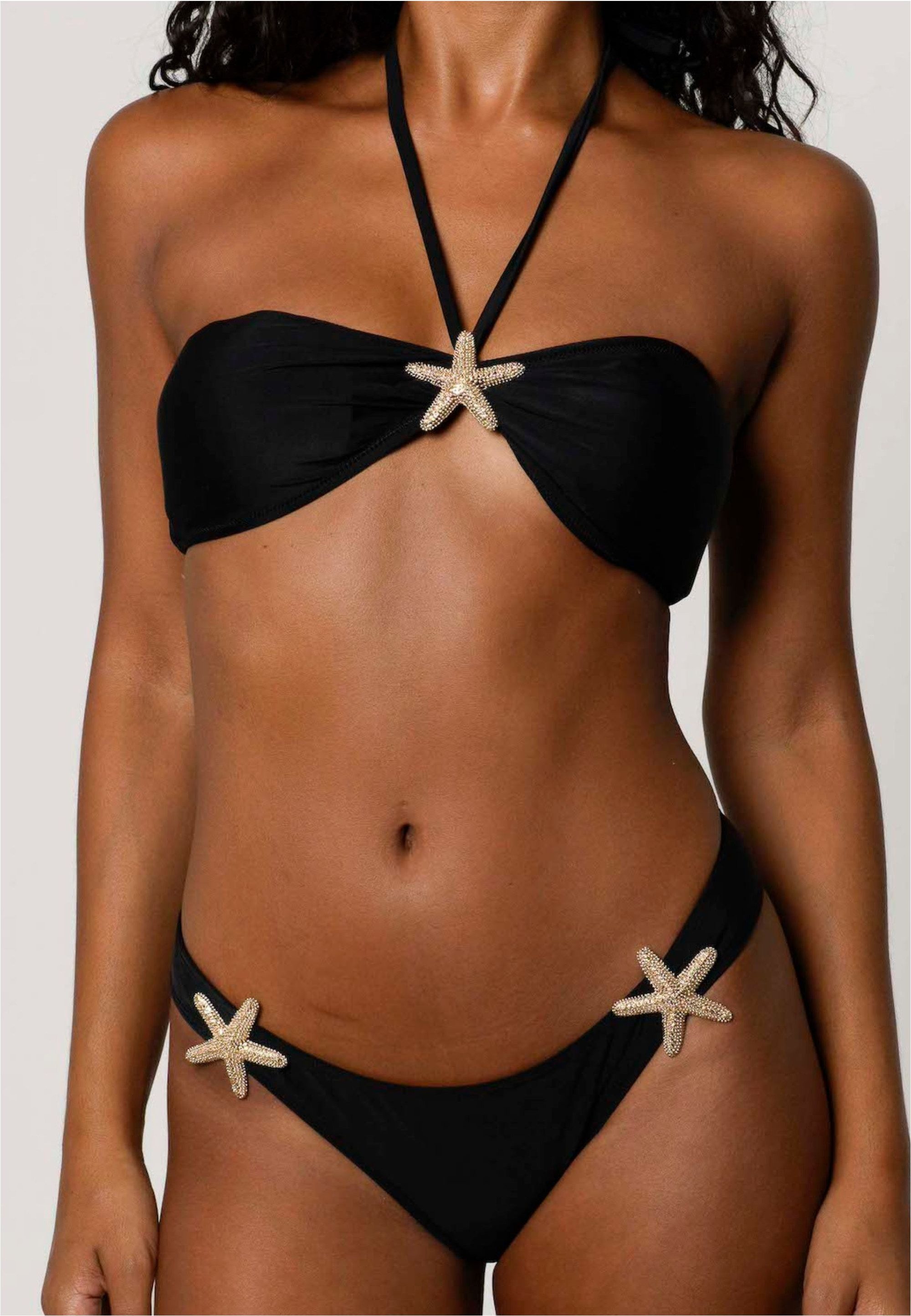 Moda Minx Bikini-Hose Starfish Fixed Brazilian Bikini Bottom (1-St., Panty) mit tollen Seestern-Elementen