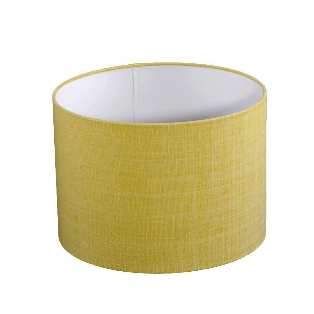 Dirk Davids Leuchten GmbH Lampenschirm Lampenschirm für Tischleuchte in Zylinder Dune Lemon Gelb TL 30-30-21, Exklusive und hochwertige Lampenschirme