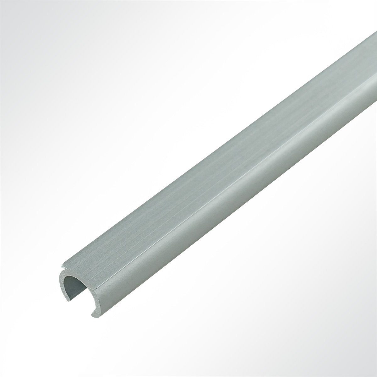 LYSEL® U-Laufschiene Kederschiene Aluminium eloxiert für günstig online kaufen