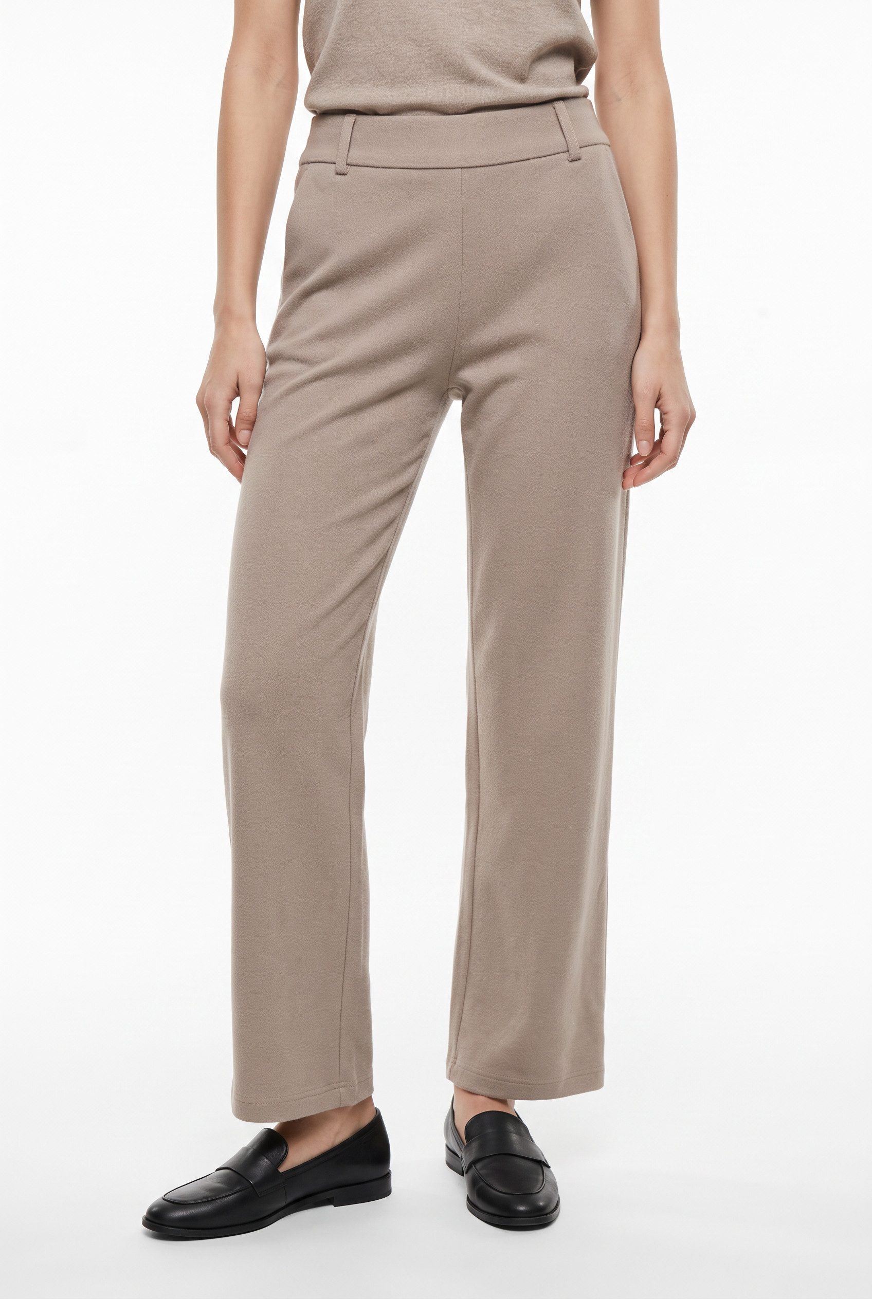 ONLY Culotte ONLPOPTRASH LIFE MW STRAIGHT CULOTTE PNT elastisches Bündchen hinten