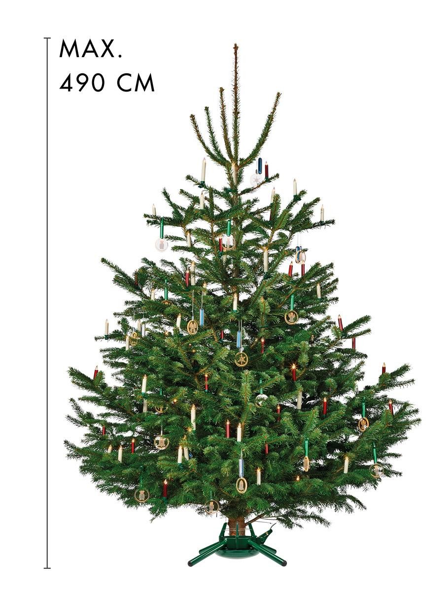 Krinner Christbaumständer KRINNER Montana Stahl (1-tlg), Original-Rundum-Einseil-Technik