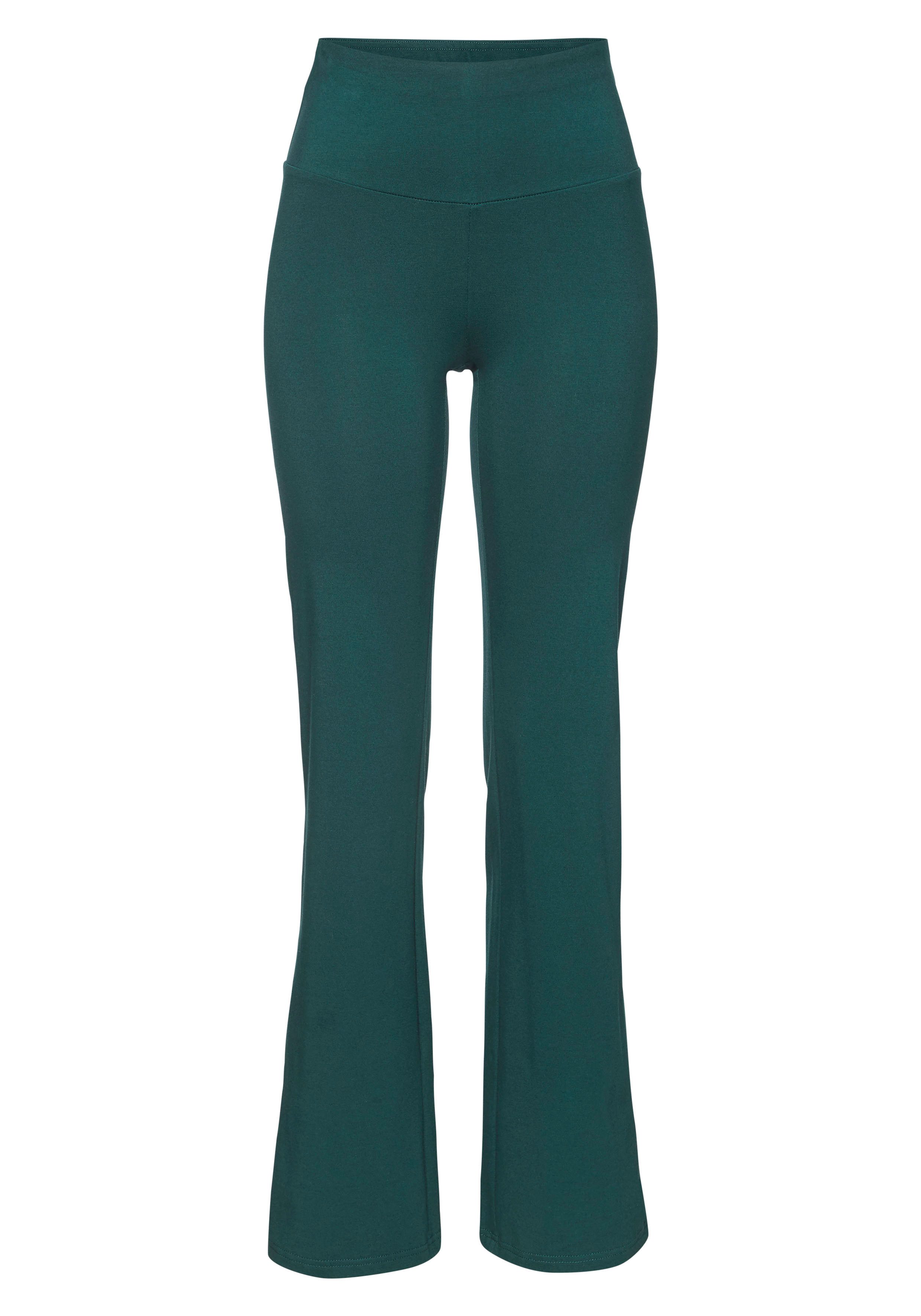 LASCANA ACTIVE Jazzpants mit breitem Bündchen günstig online kaufen