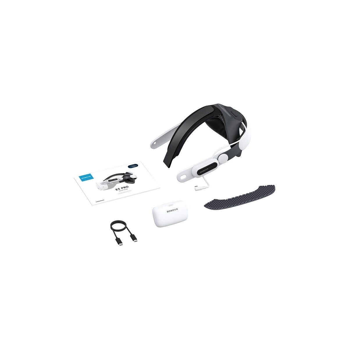 BOBOVR VR Brillen-Halterung BOBOVR E3 Pro Akku-Entlastungsgurt für Meta Quest 3