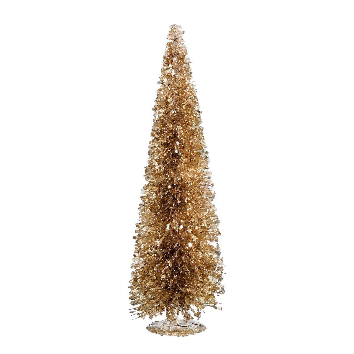 Mica Decorations Hänge-Weihnachtsbaum Mica Decorations Dekoration Baum champagner - h60xd19cm