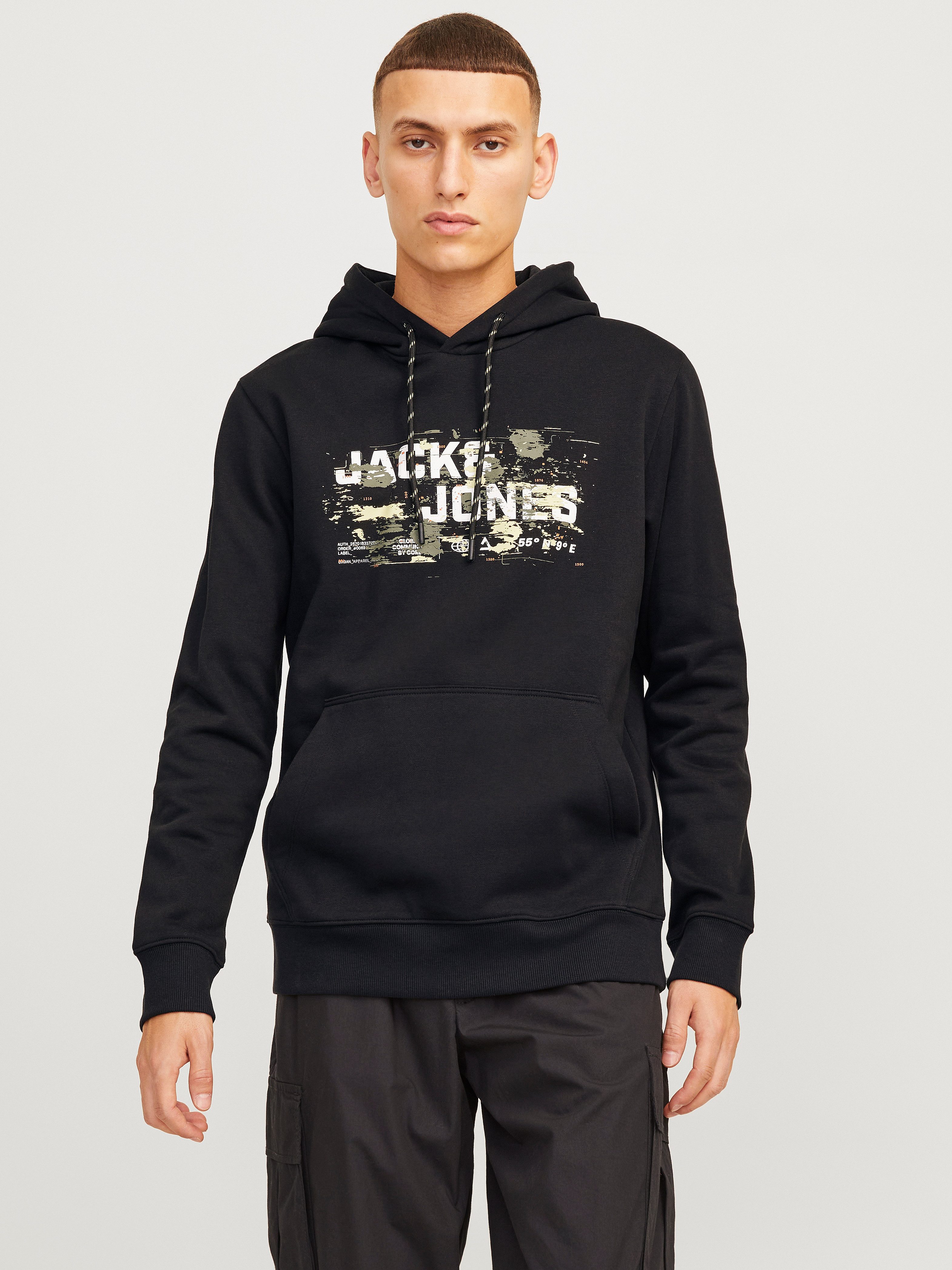 Jack & Jones Kapuzensweatshirt JCOOUTDOOR LOGO günstig online kaufen