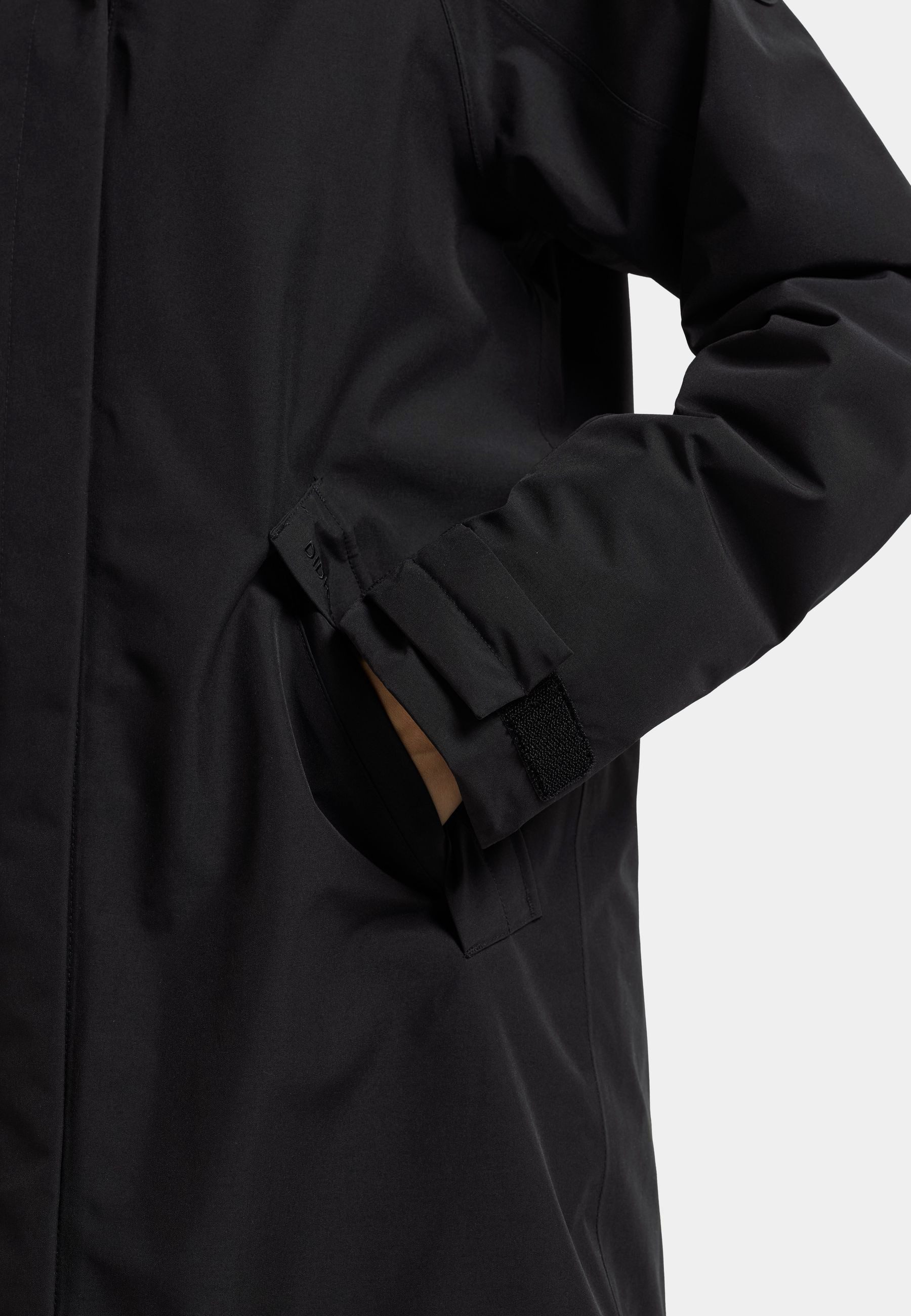 Didriksons Winterjacke Damen Wintermantel Wasserdicht NOELIA mit Kapuze mit Taschen – Bild 5 von 5