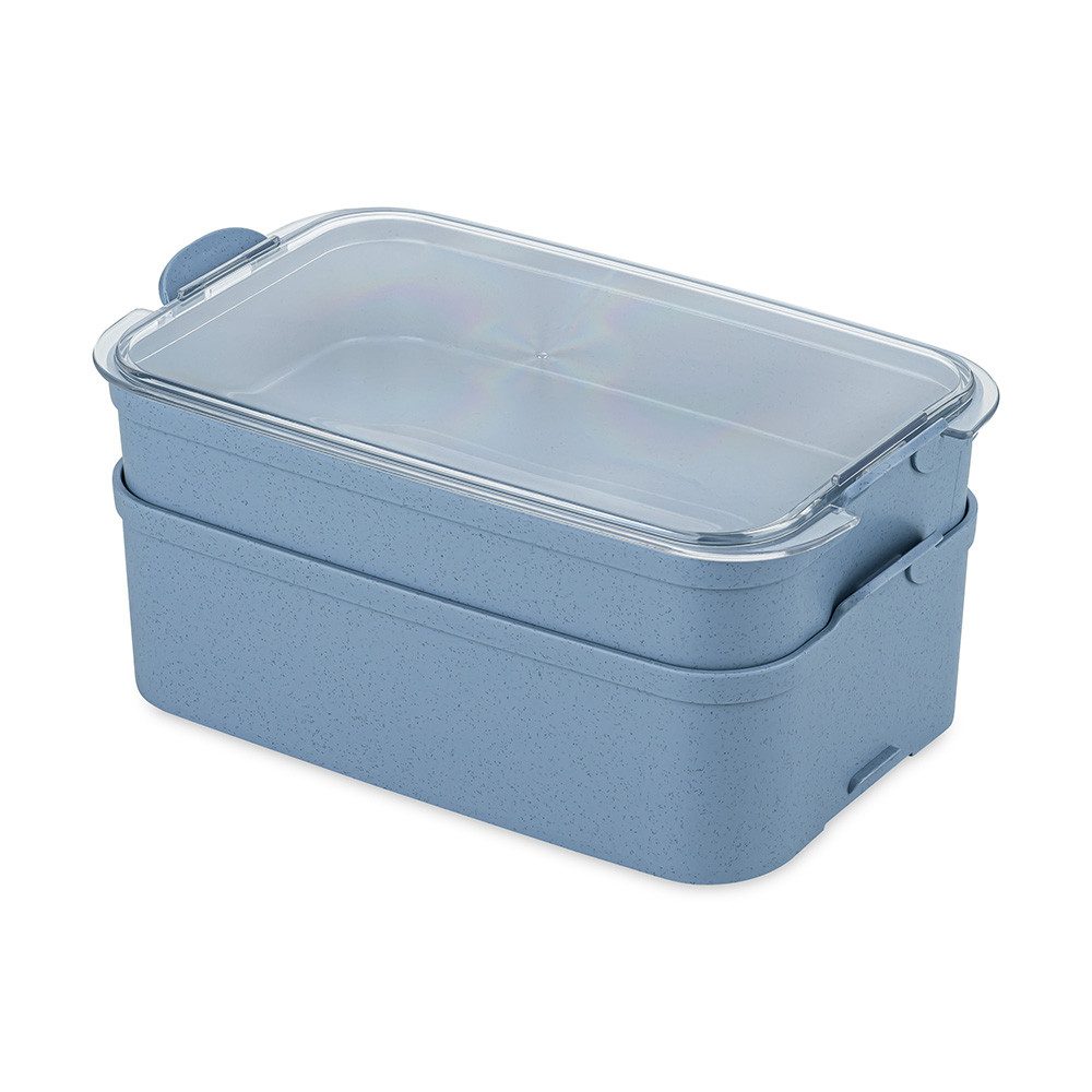 KOZIOL Frischhaltedose STAKK BENTOBOX, 2l, Kunststoff, (1-tlg), spülmaschinengeeignet, mikrowellengeeignet
