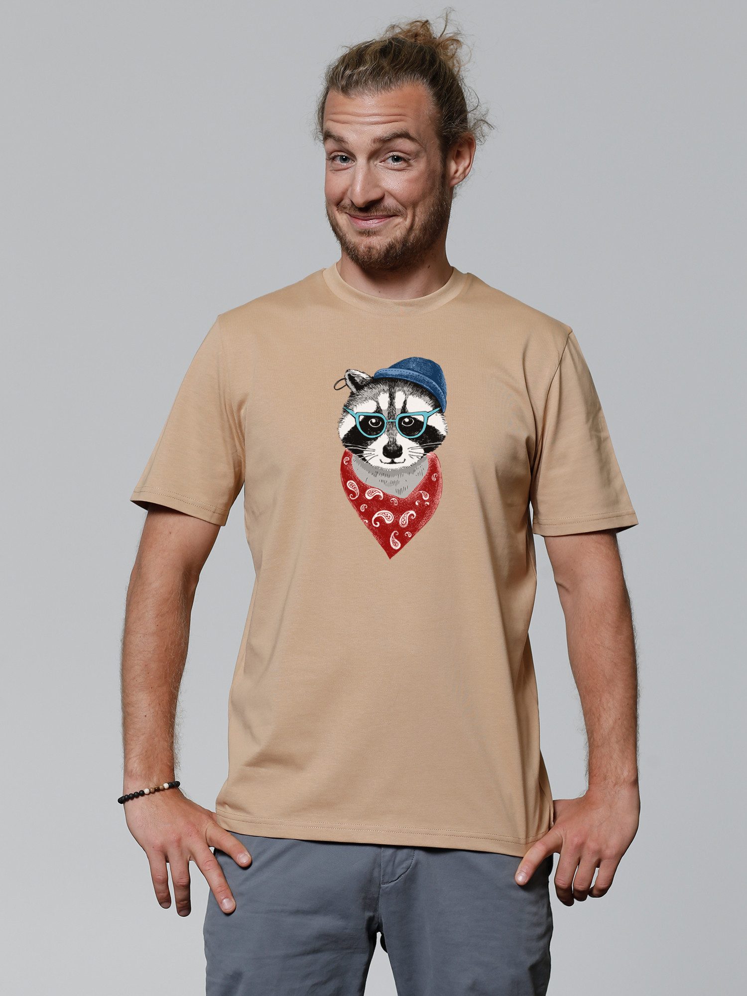 T-Shirt Waschbär