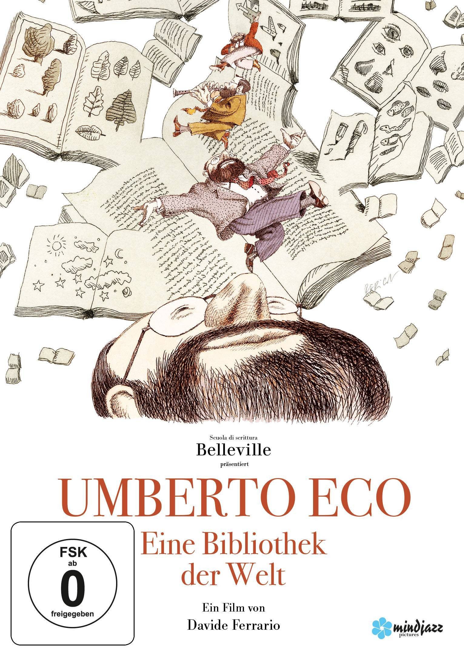 Alive AG DVD Umberto Eco - Eine Bibliothek der Welt (OmU), (1-St)