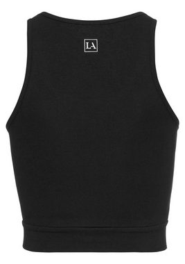 LASCANA ACTIVE Crop-Top mit reflektierendem Druck