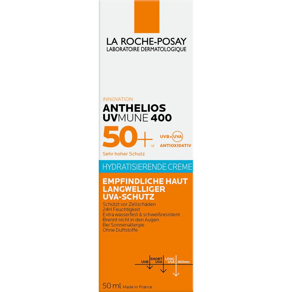 Sonnenschutzcreme Hydratisierende Creme UVMune 400 LSF 50+
