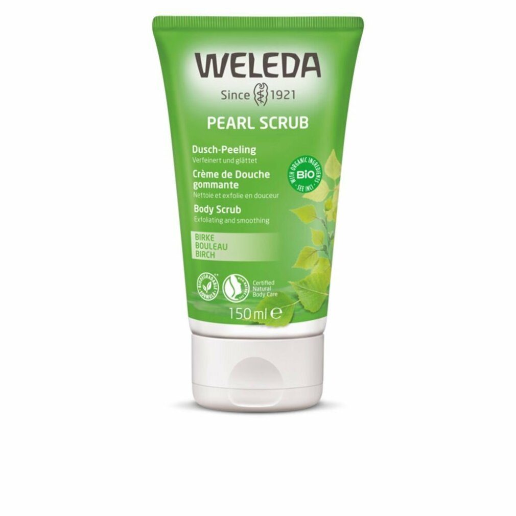 WELEDA Gesichts-Reinigungsfluid Pearl Scrub Birch Body Scrub