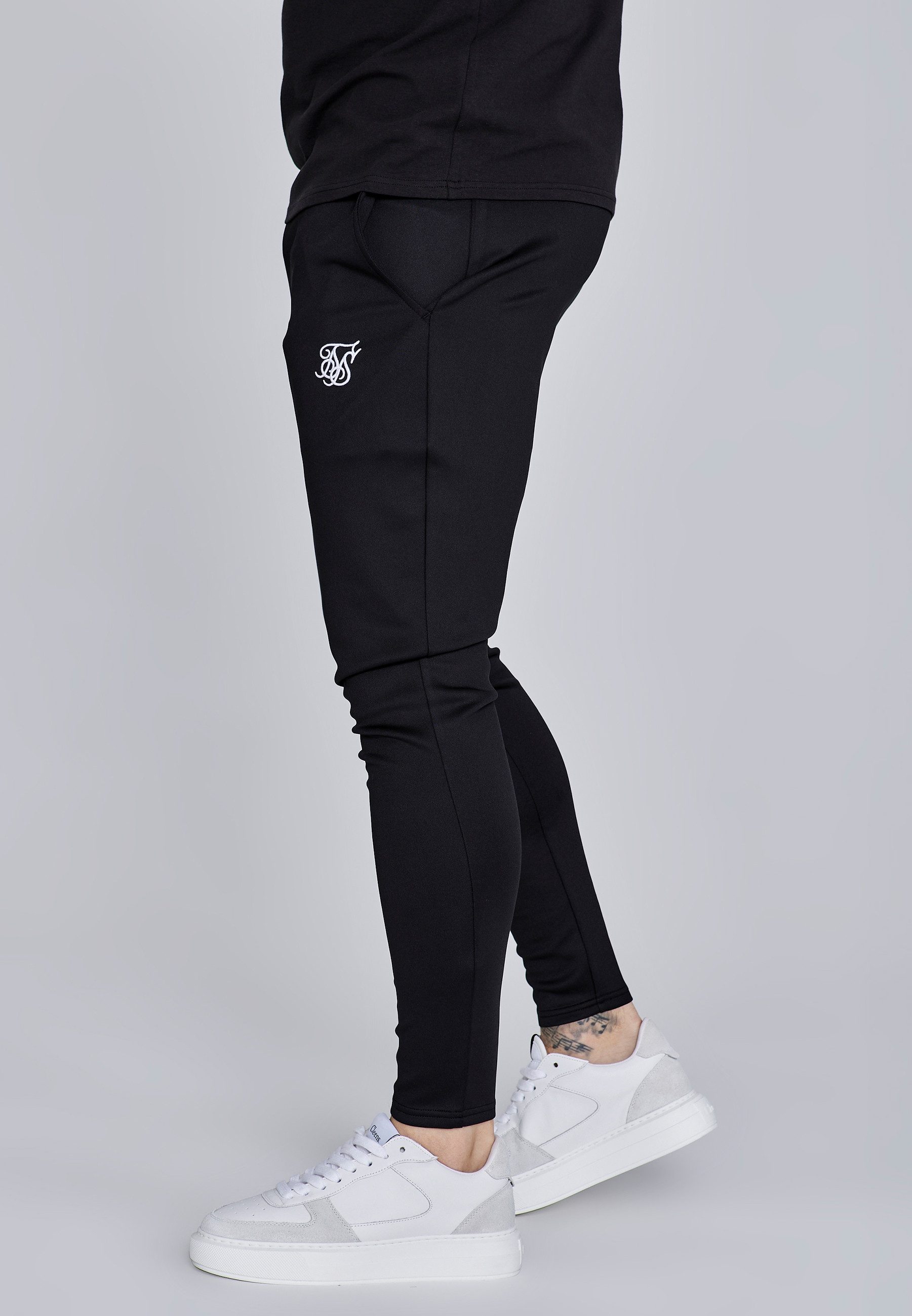 Siksilk Jogger Pants SikSilk Herren Essentials Poly Jogginghose