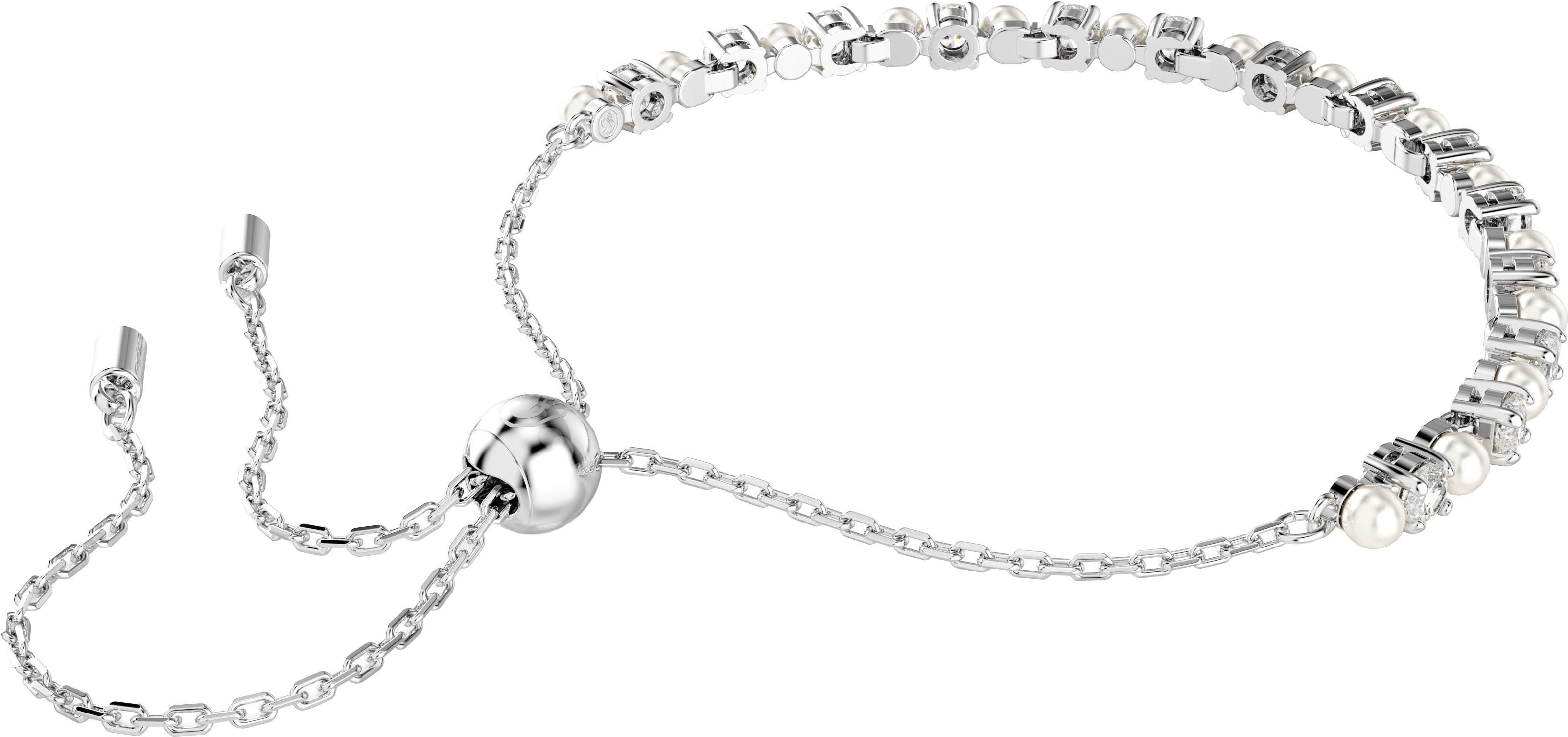 Swarovski Armband Schmuck Geschenk Matrix Armkette, mit Swarovski® Kristall - mit Swarovski® Perle
