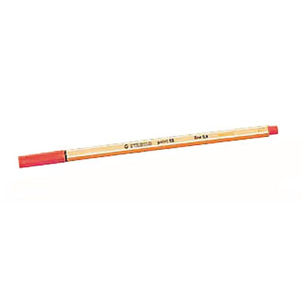 STABILO STABILO 88/40 10x point Fineliner rot 0,4 mm Tintenpatrone