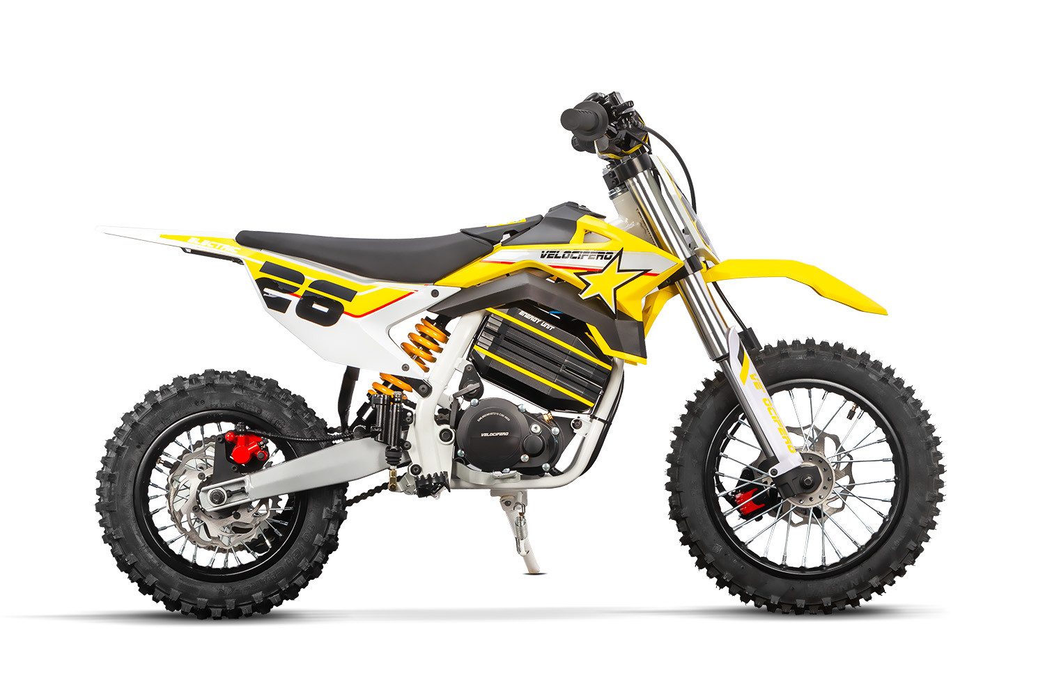 Smarty Crossrad Velocifero Kidsbike 12/10 E-Dirtbike 1000W