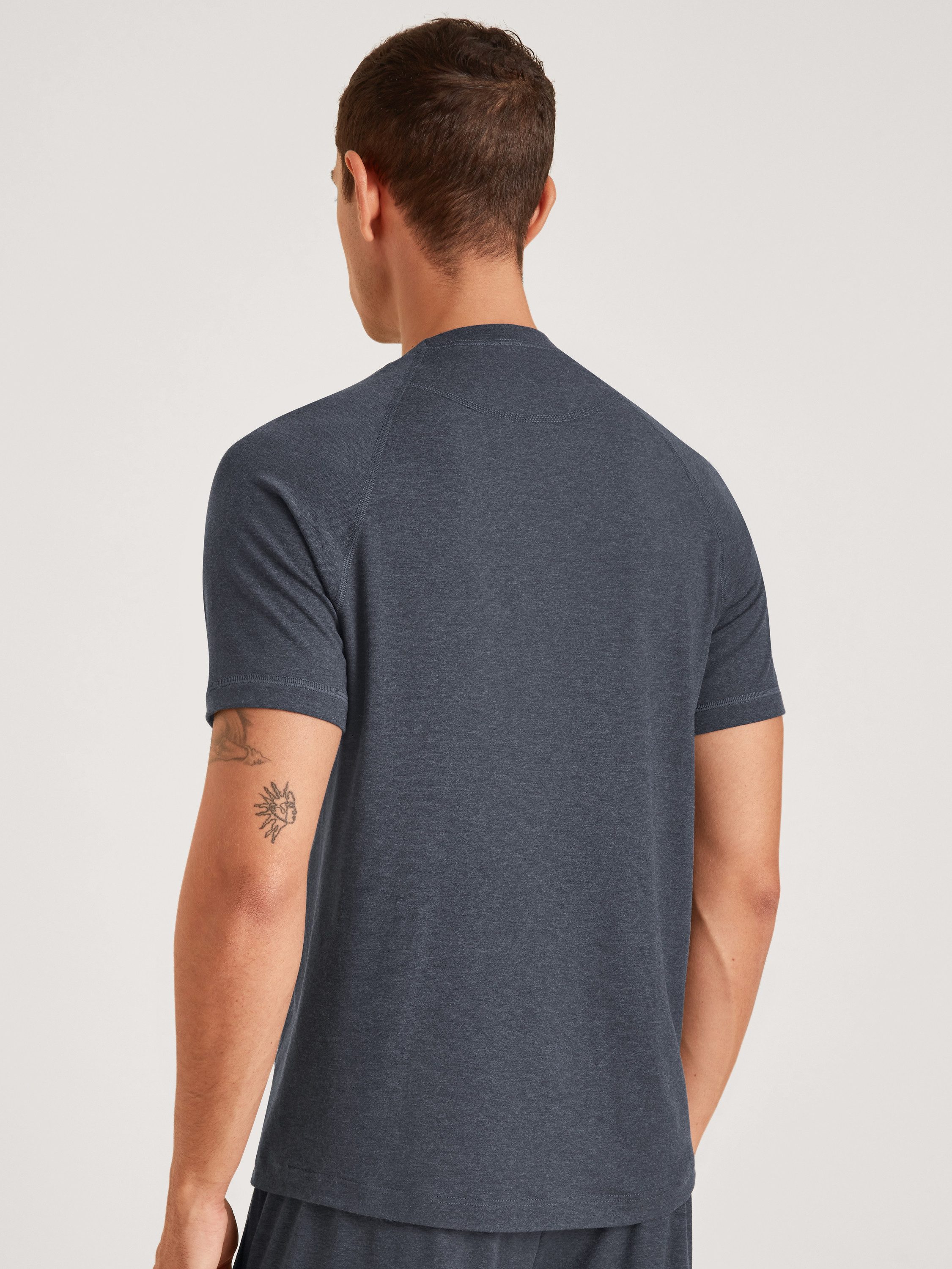 CALIDA Kurzarmshirt DEEPSLEEPWEAR Warming Herren (1-tlg) besonders weich, temperaturausgleichend, feuchtigkeitsregulierend