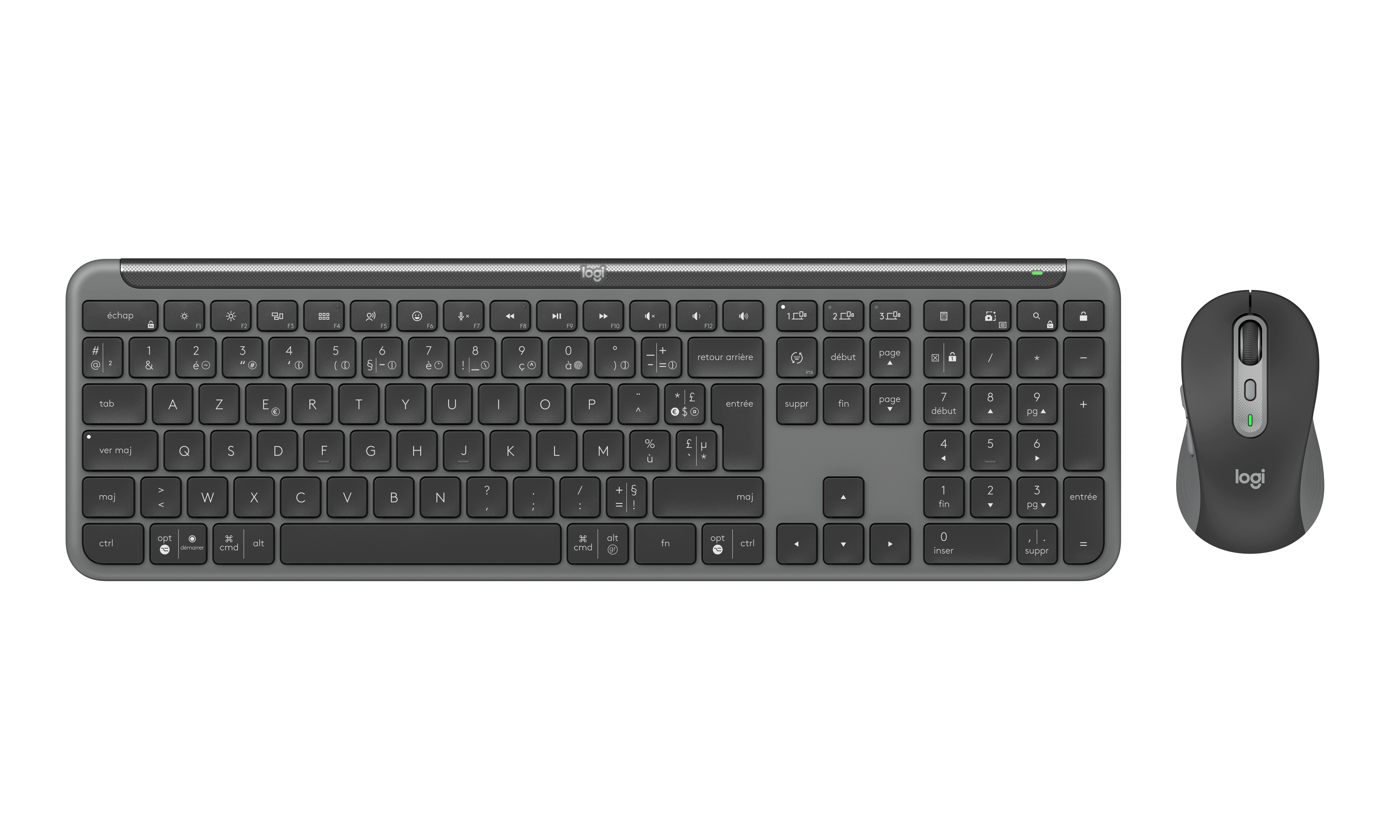 Signature Slim Combo MK950 for Business - GRAPHITE - DEU Tastatur