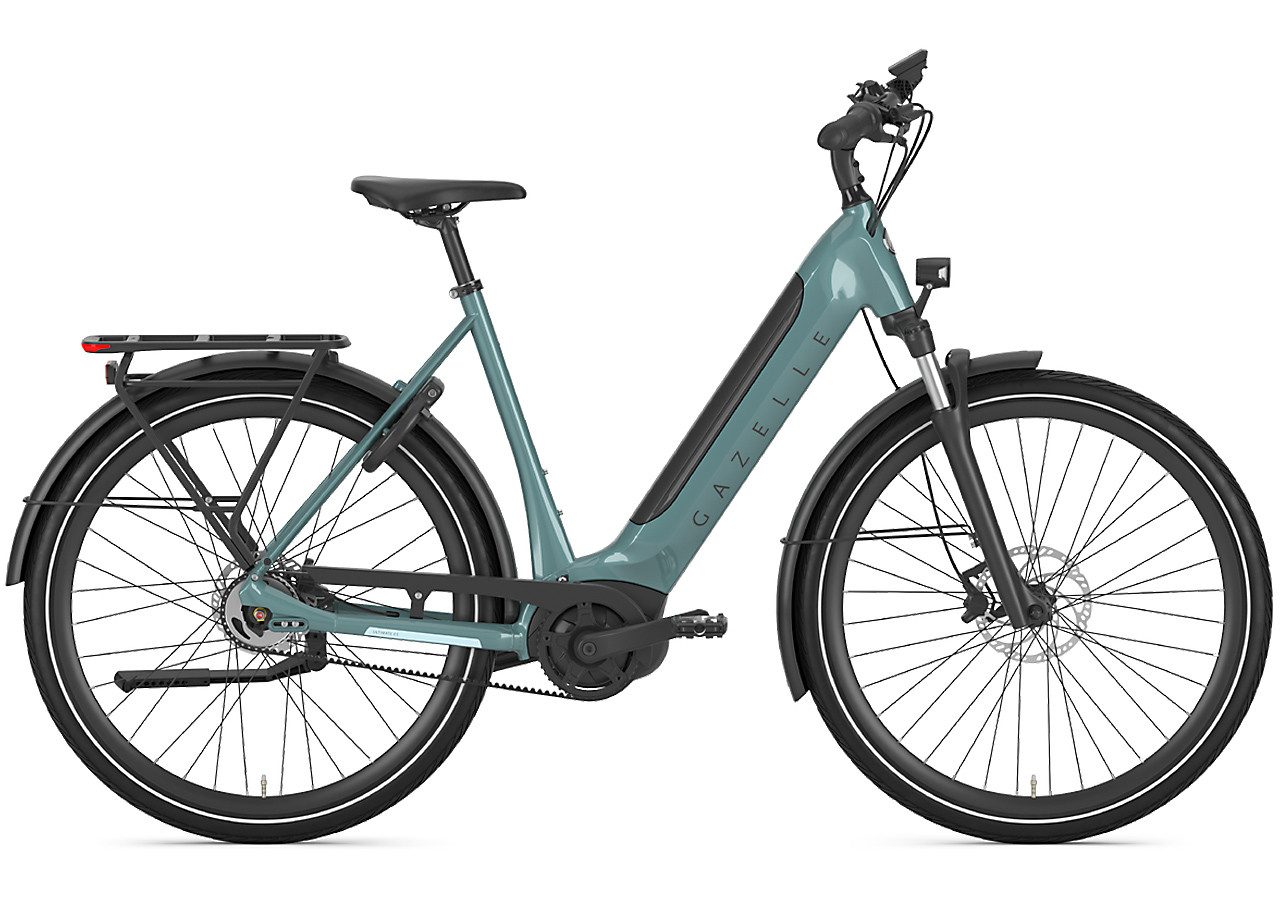 Gazelle E-Bike Gazelle Ultimate C5 HMB 625 Wh Damen blau 2025, 5 Gang Shimano Nexus 5, Nabenschaltung, Bosch Performance Line smart System, 625 Wh