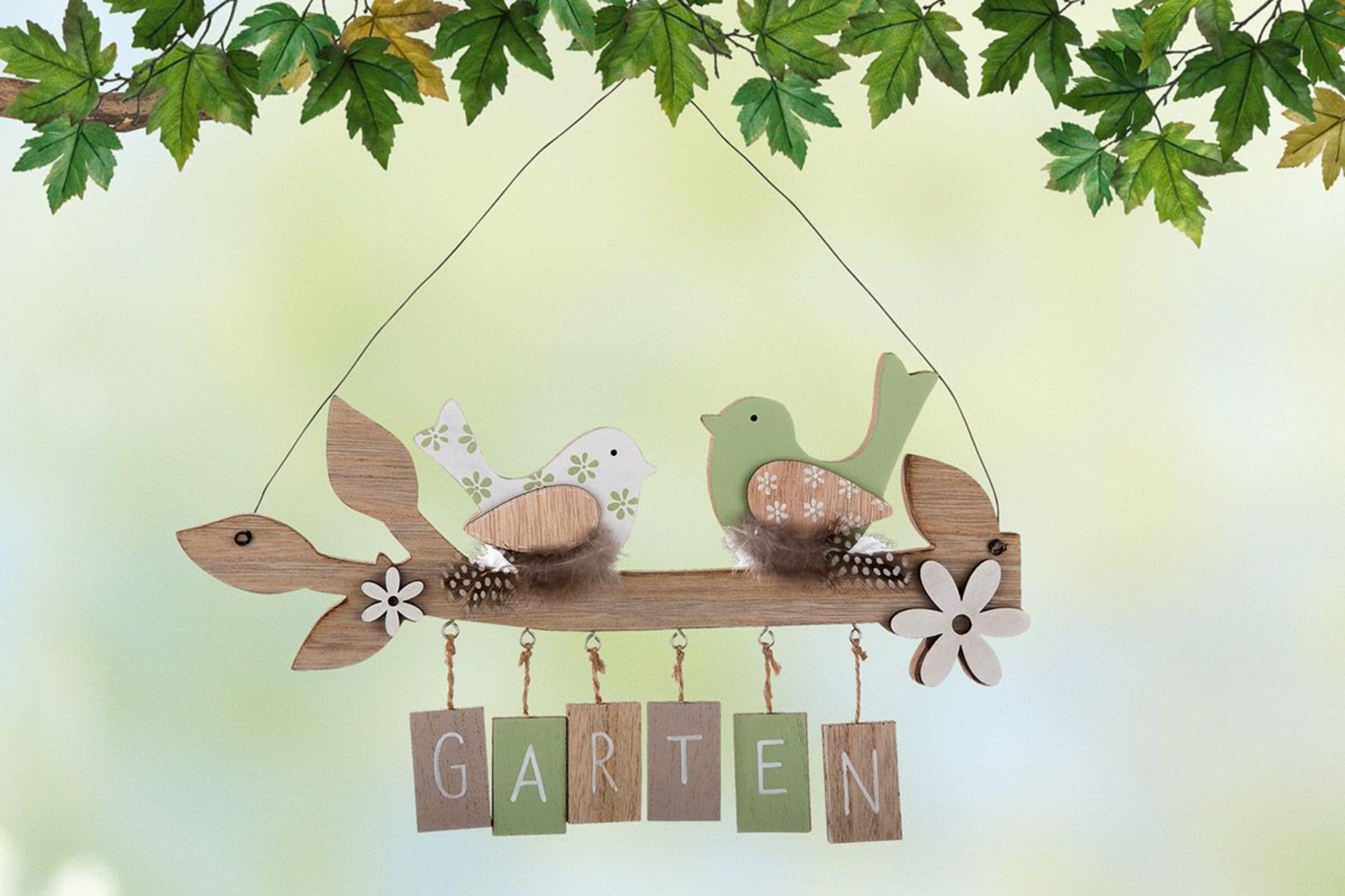 GILDE Wandbild, Garten, Garten Holzhaenger Dekoschild günstig online kaufen