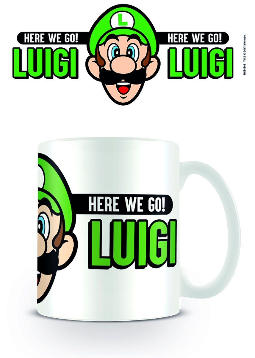 Here Tasse Luigi We Nintendo Super Go Tasse Mario
