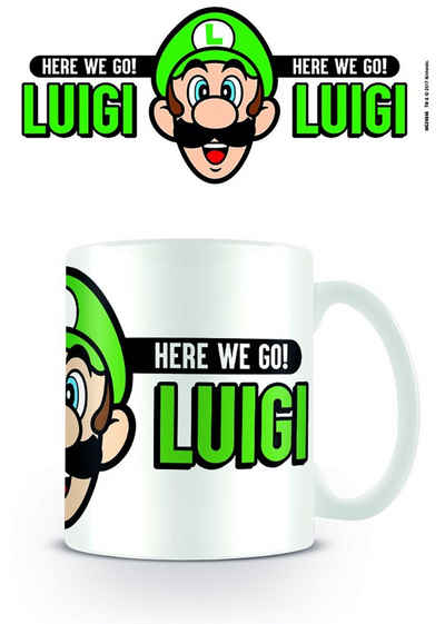 Nintendo Tasse Super Mario Tasse Here We Go Luigi