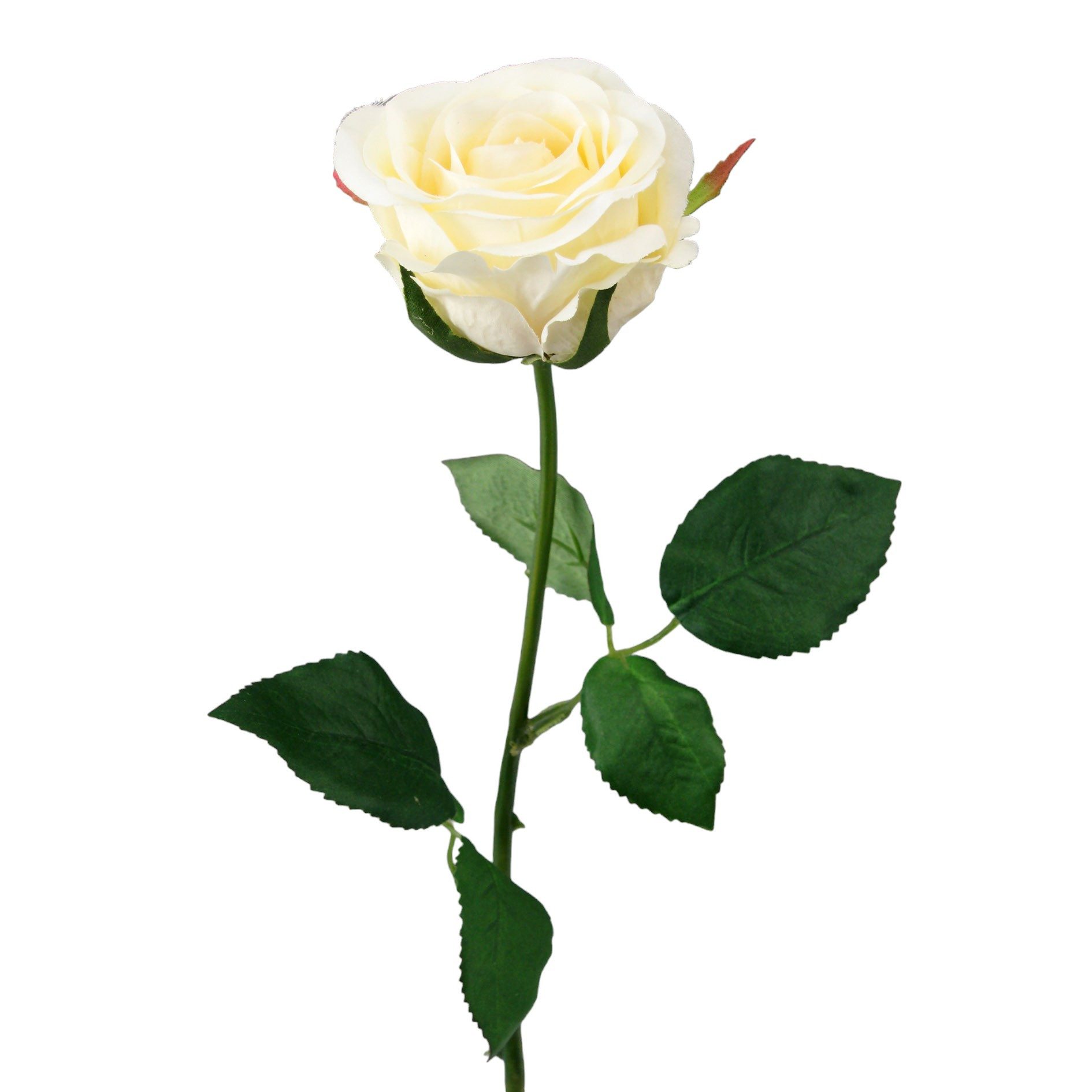 Kunstblume Künstliche Rose Wasserstiel, ca 47cm. Kunstblume Dekoblume, Gasper, Höhe 47.00 cm