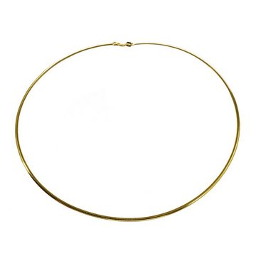 schmuckador Halsreif Halsreif Omega 1mm - 45cm - 585 Gelbgold Kette