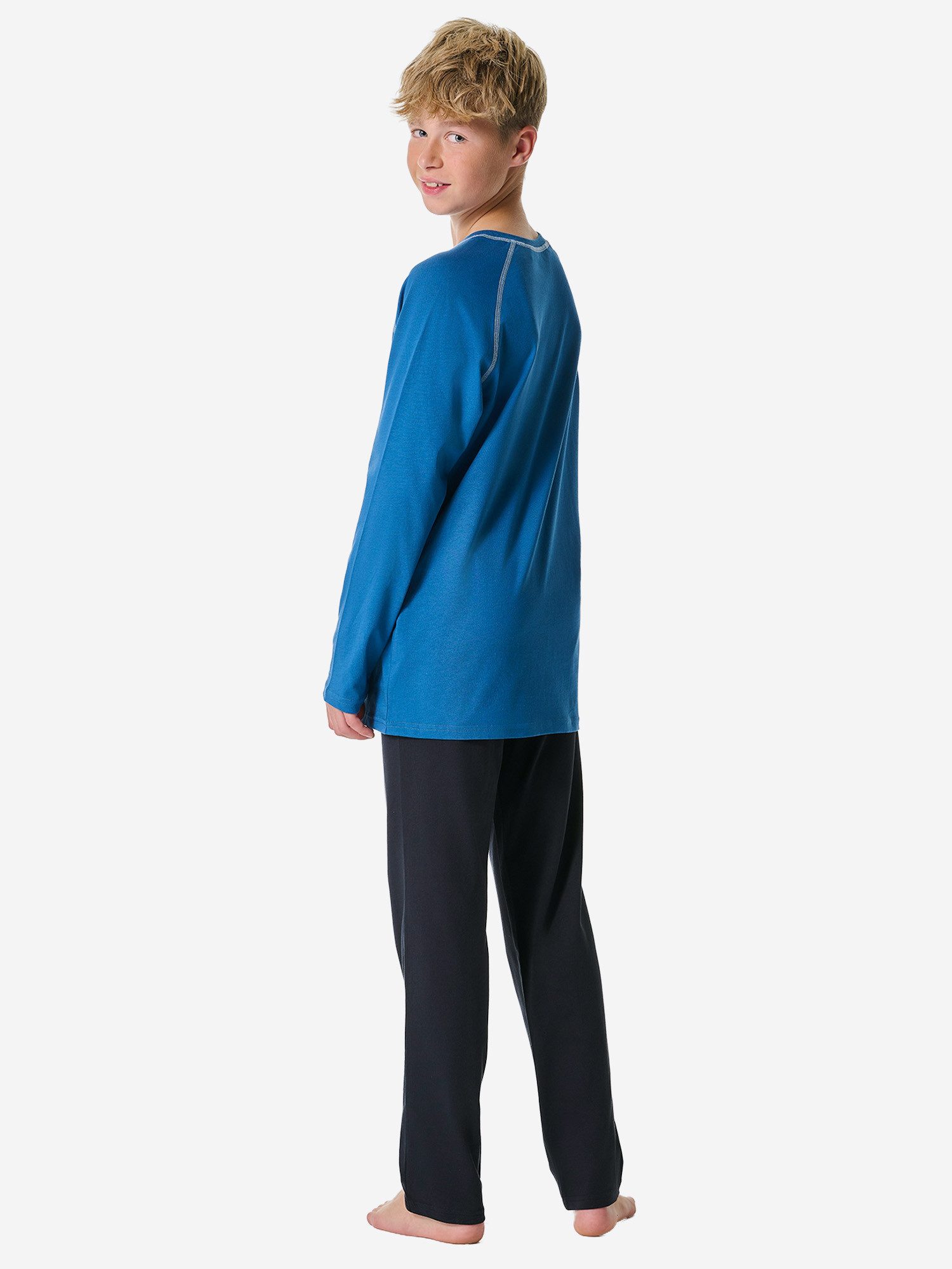 Schiesser Pyjama Nightwear 1 (2 tlg) schlafanzug schlafmode bequem