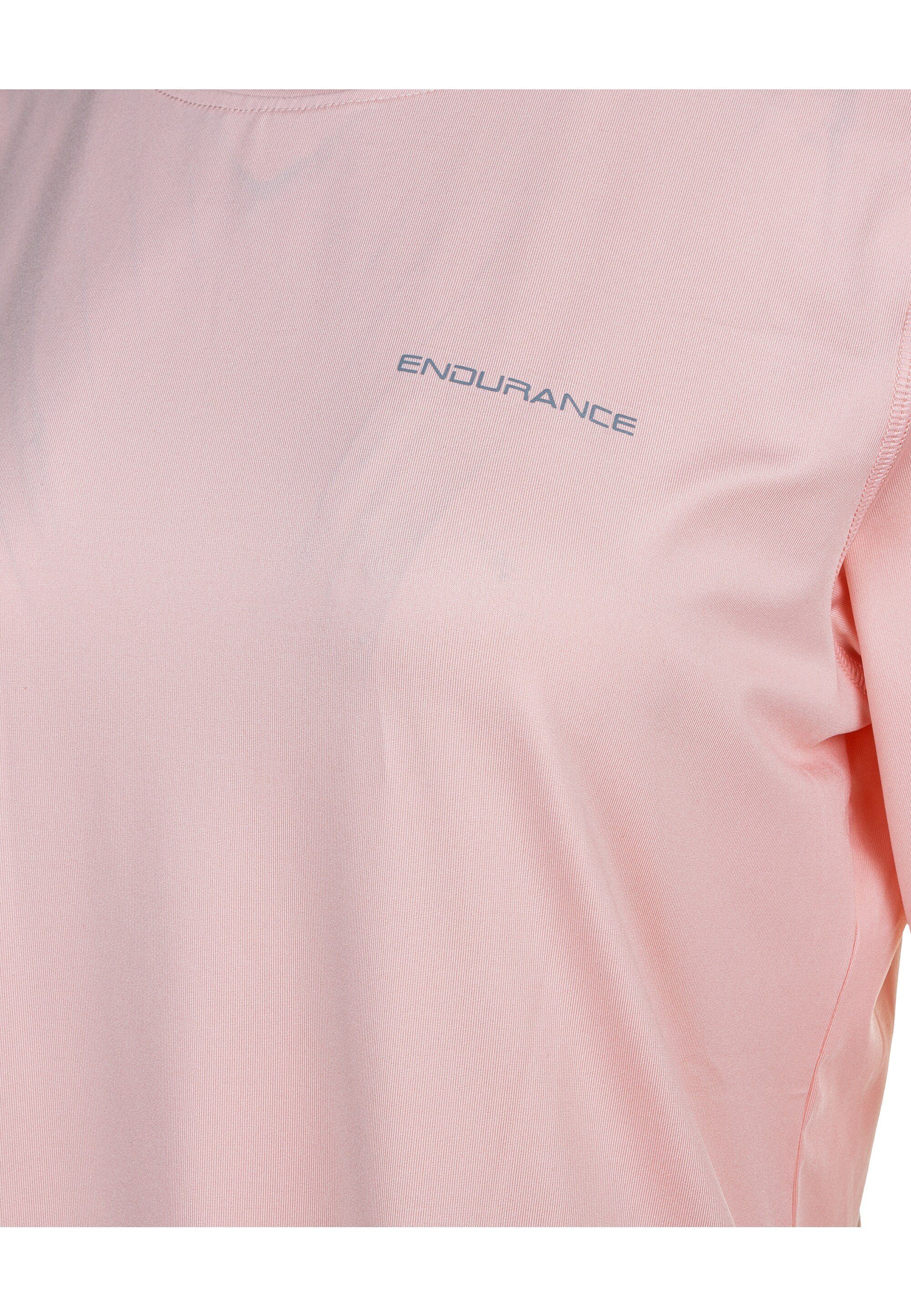 ENDURANCE rosa (1-tlg) mit innovativer Langarmshirt DRY-Technologie Yonan QUICK
