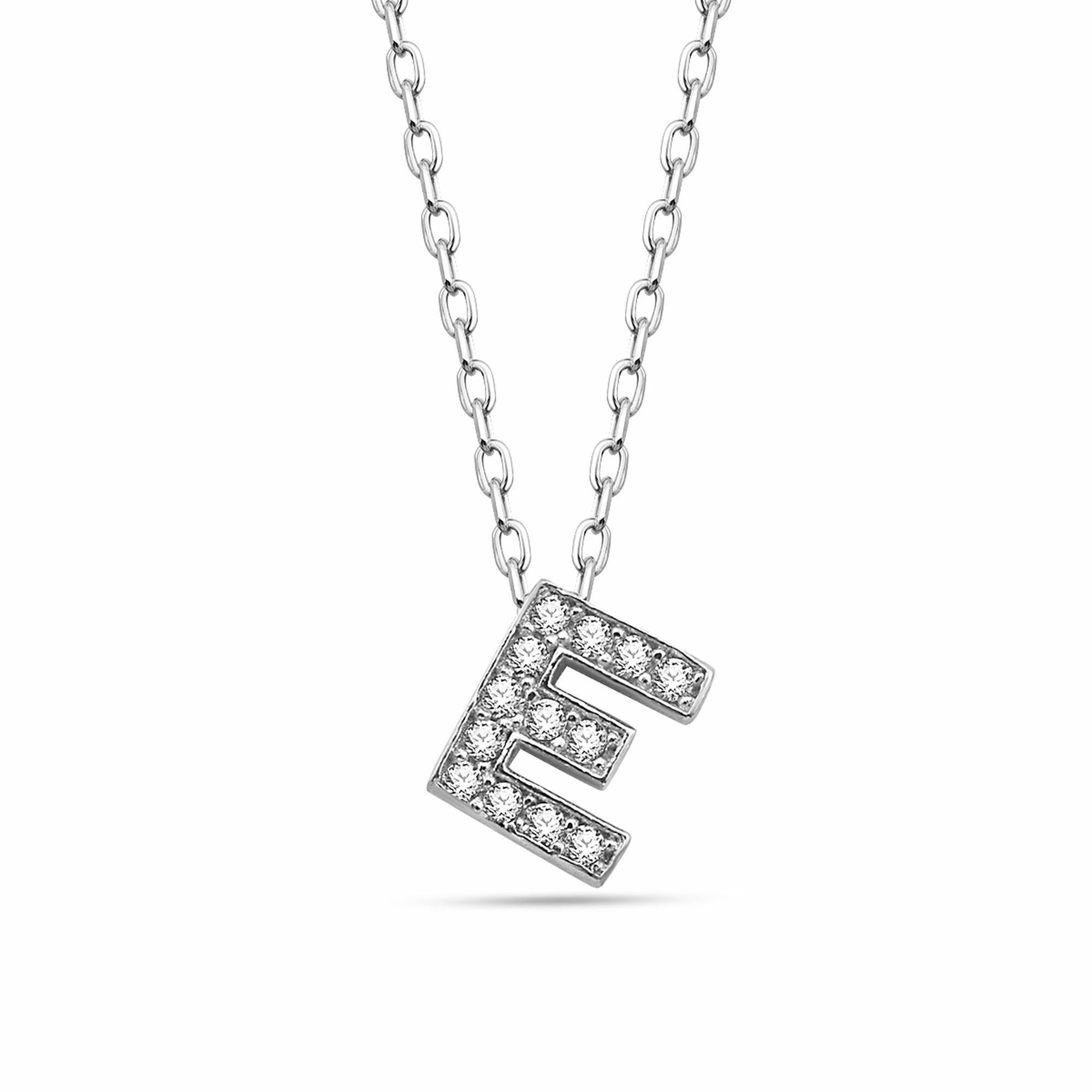 dKeniz Anhänger mit Kette »Buchstabe E 925/- Sterling Silber« online