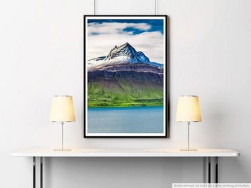 Sinus Art Poster Vulkanlandschaft Island 60x90cm Poster