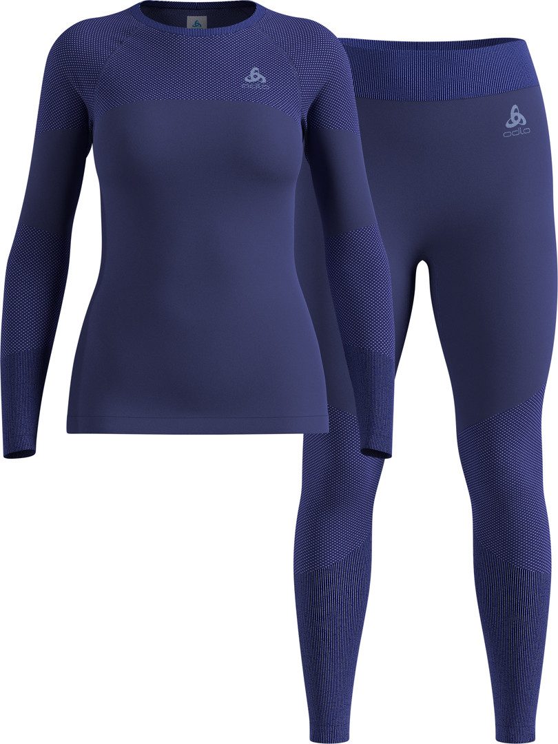 Odlo Funktionsunterhemd ODLO SET FUNDAMENTALS PERFORMANCE WARM WOMEN Longsleeve Hose skippe