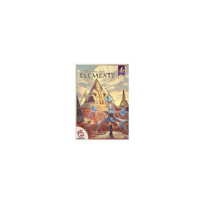 Mirakulus Spiel 1024638 - Tempel der Elemente Brettspiel (DE-Ausgabe)