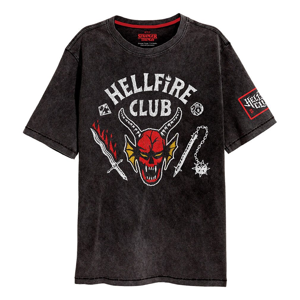 Stranger things T-Shirt HellFire Crest