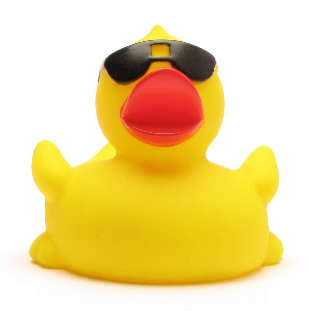 Schnabels Badespielzeug - Sonnenbrille Badeente mit Quietscheente