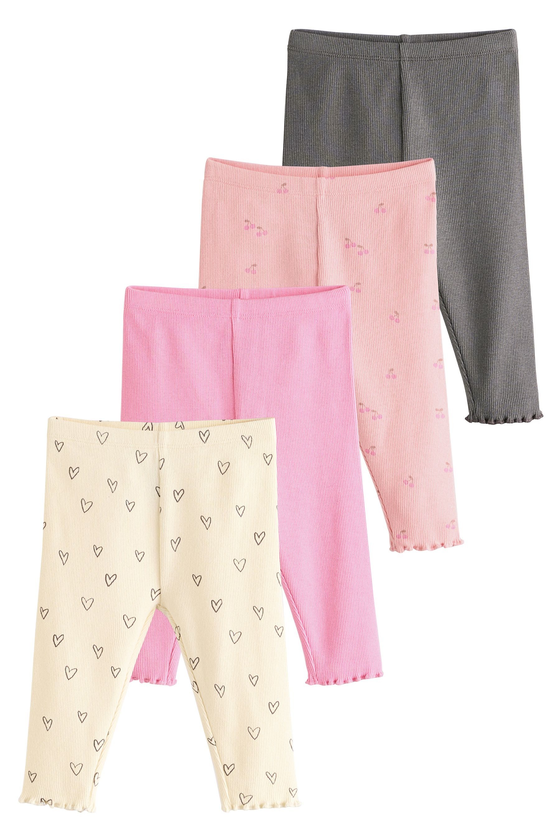 Leggings Baby-Leggings im 4er-Pack
