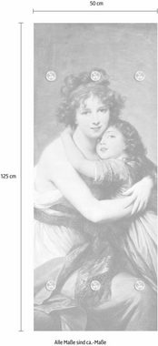 queence Garderobenleiste Mutter und Kind, mit 6 Haken, 50 x 120 cm