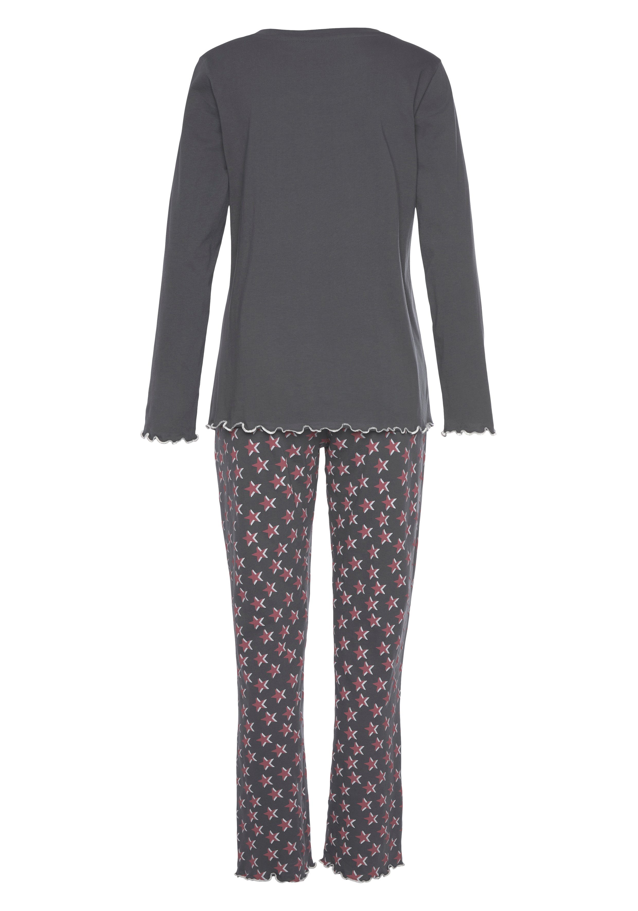 Vivance Dreams Pyjama (Set, 2 tlg) mit Sternenprint