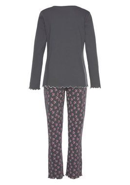 Vivance Dreams Pyjama (2 tlg) mit Sternenprint