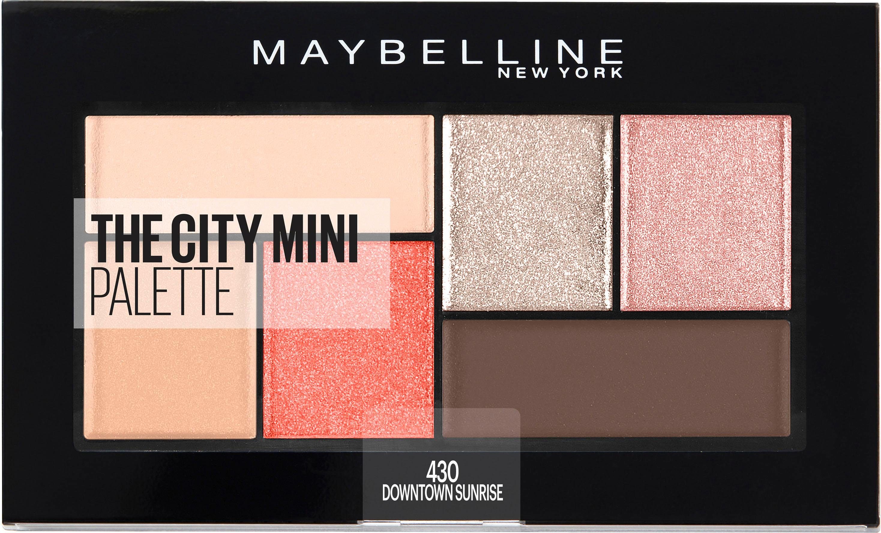 MAYBELLINE NEW YORK Lidschatten-Palette The City Mini, Downtown Sunrise