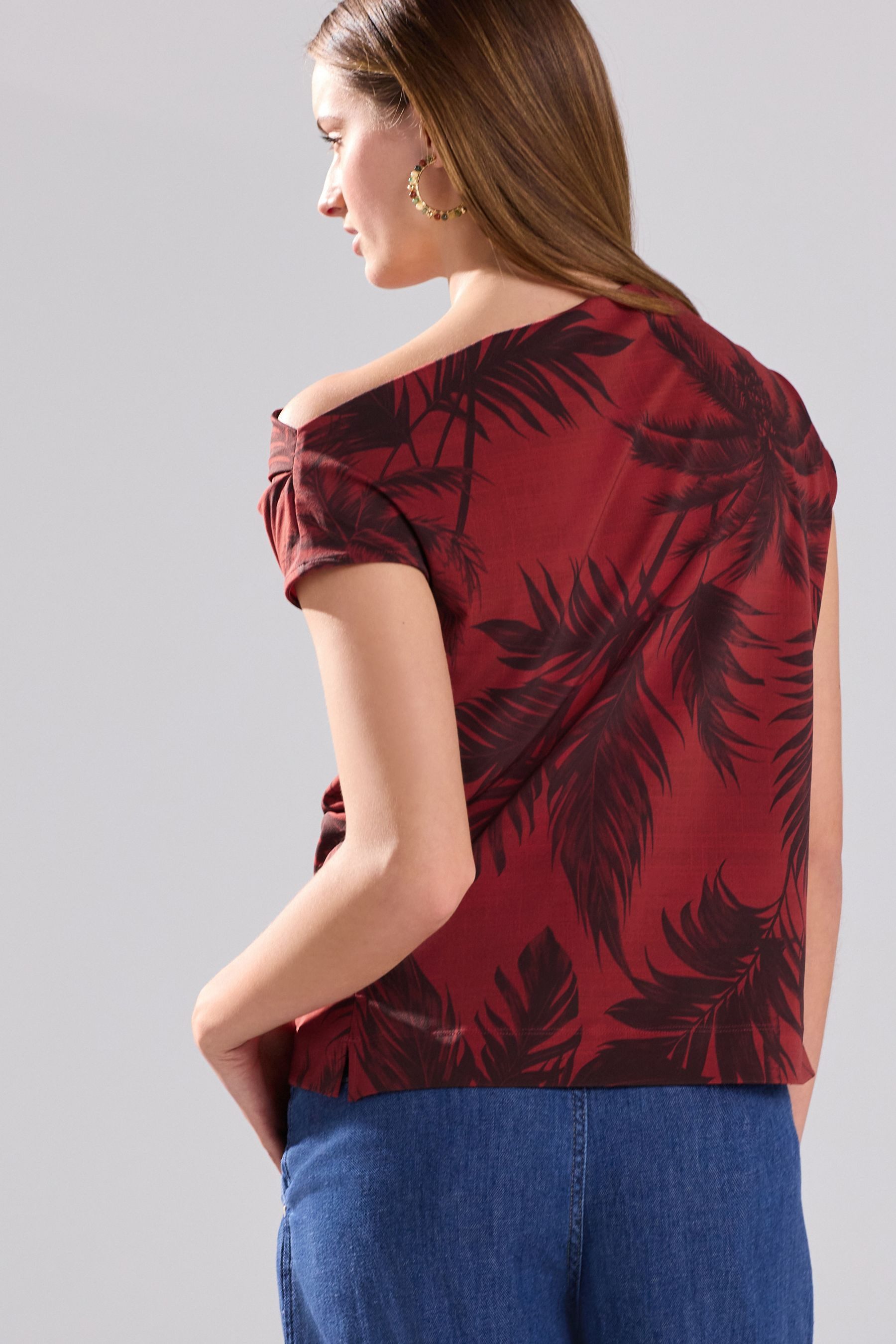 Next Blusentop Asymmetrisches, ärmelloses Oberteil mit Drapierung (1-tlg) günstig online kaufen