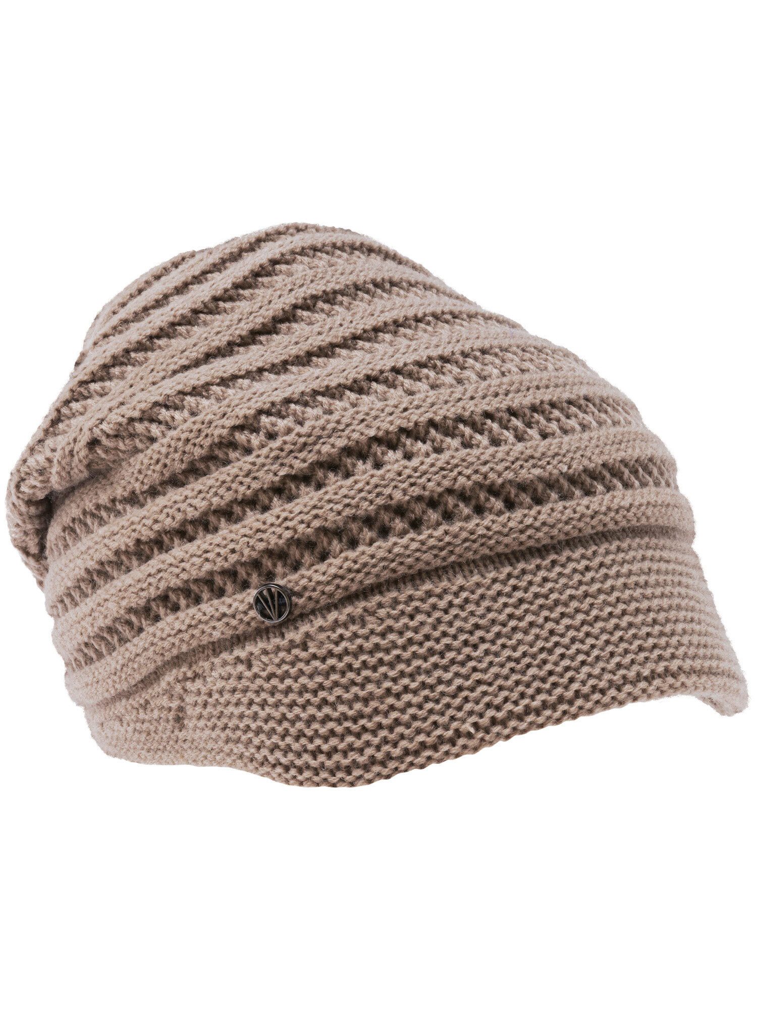 Loevenich Strickmütze Gemusterte Loevenich Strickmütze mit Strickschirm