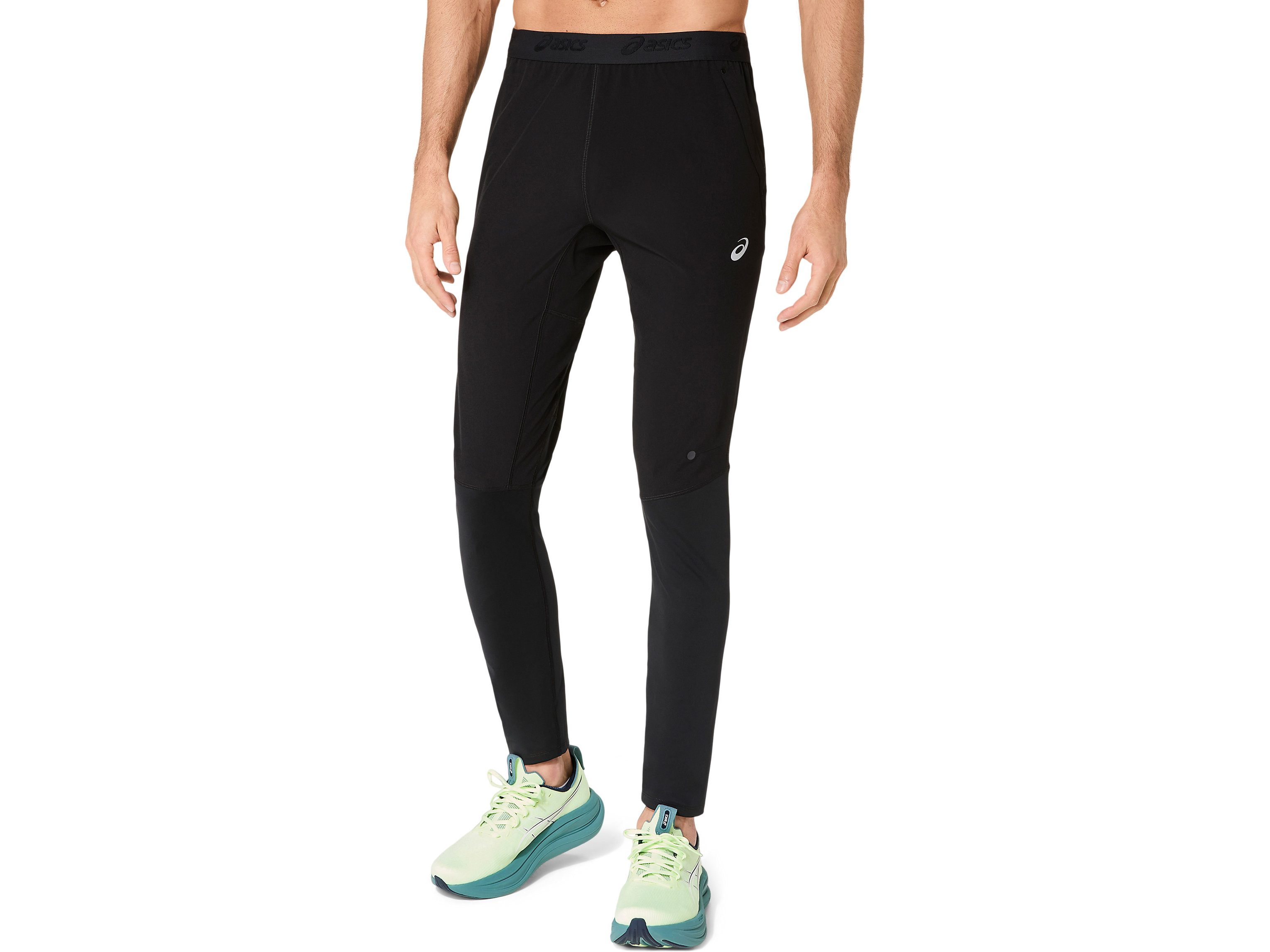 Asics Laufhose ROAD PANT für Laufen, mit wasserabweisenden Softshell-Einsätzen