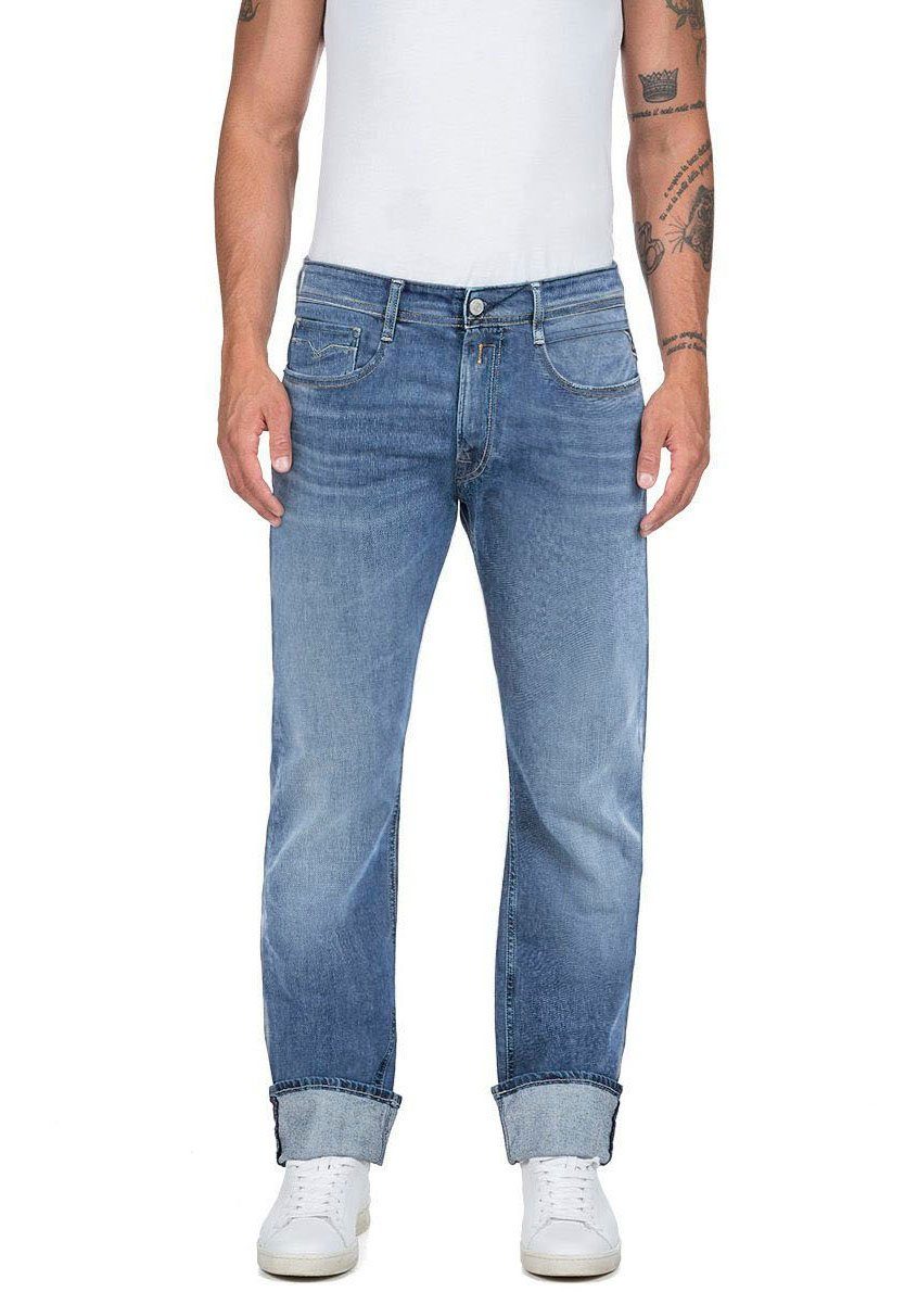 Replay Comfort-fit-Jeans Rocco medium blue