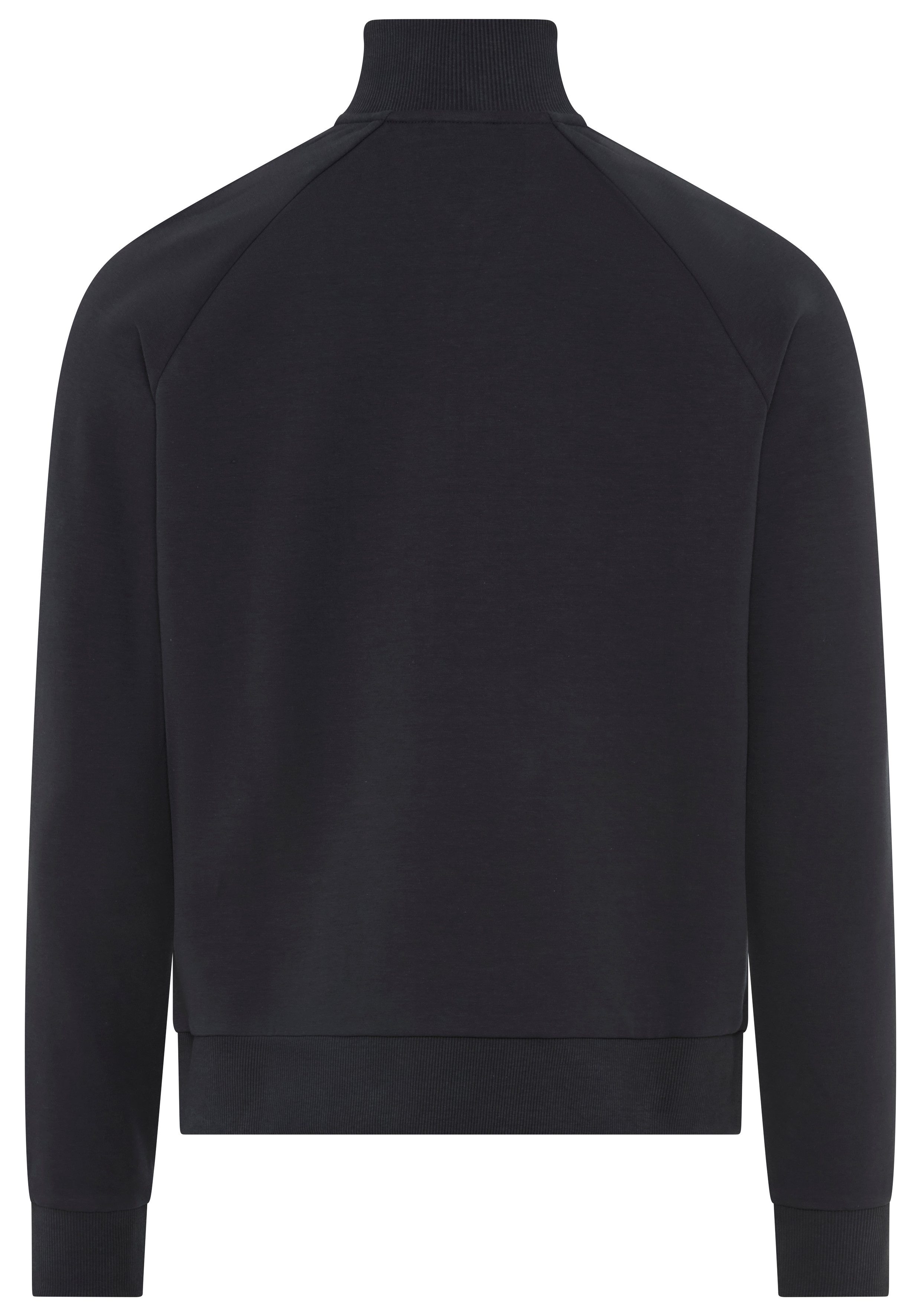 BOSS GREEN Sweatshirt Troyer-Form, Regular Fit, Baumwollmischung