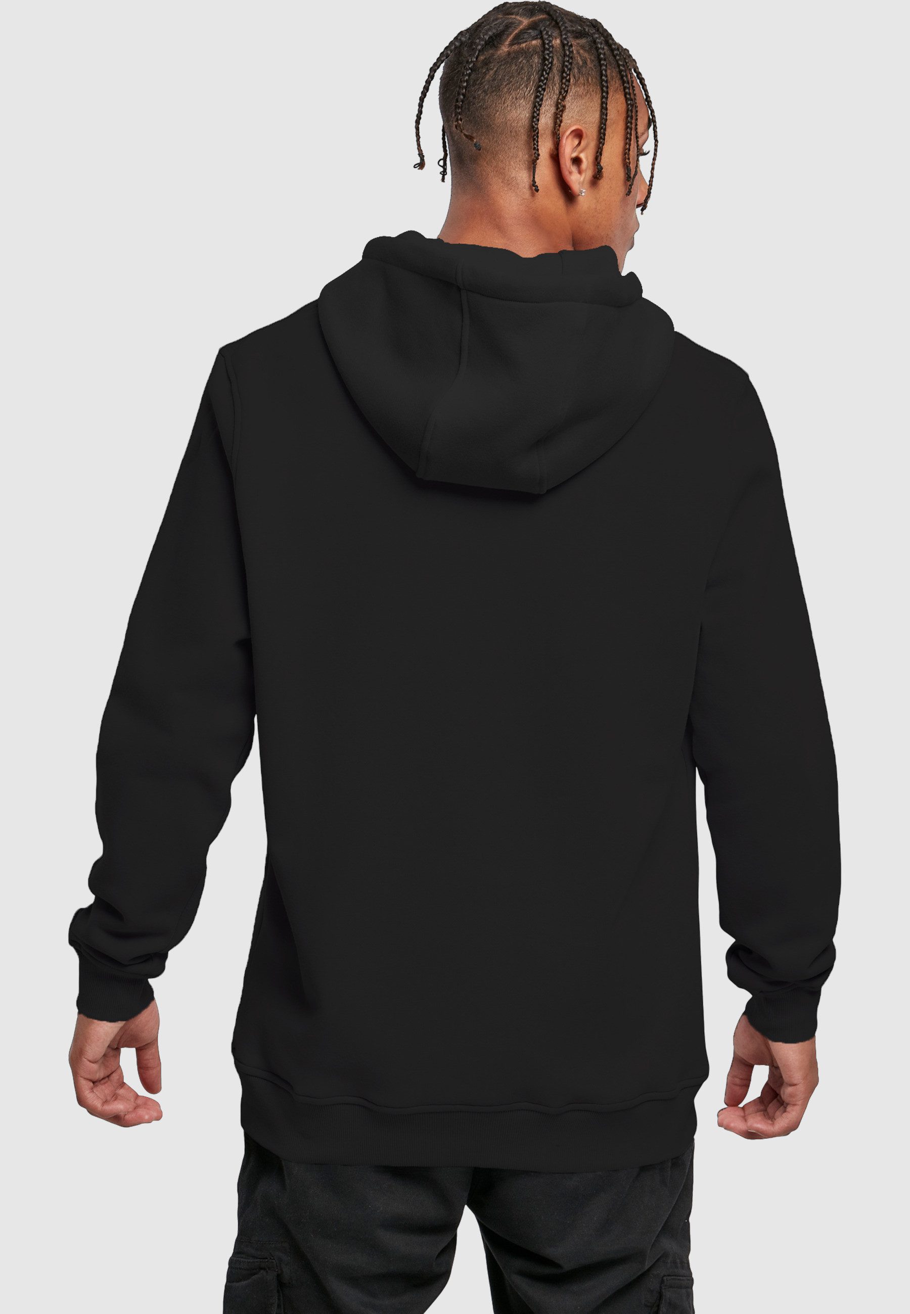 MisterTee Kapuzenpullover MisterTee Herren Become The Change Butterfly Hoody (1-tlg)
